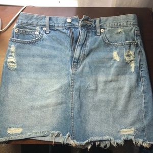 Gap Jean Skirt